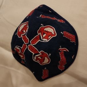 COPY - Vintage Handmade Cleveland Indians Kippah